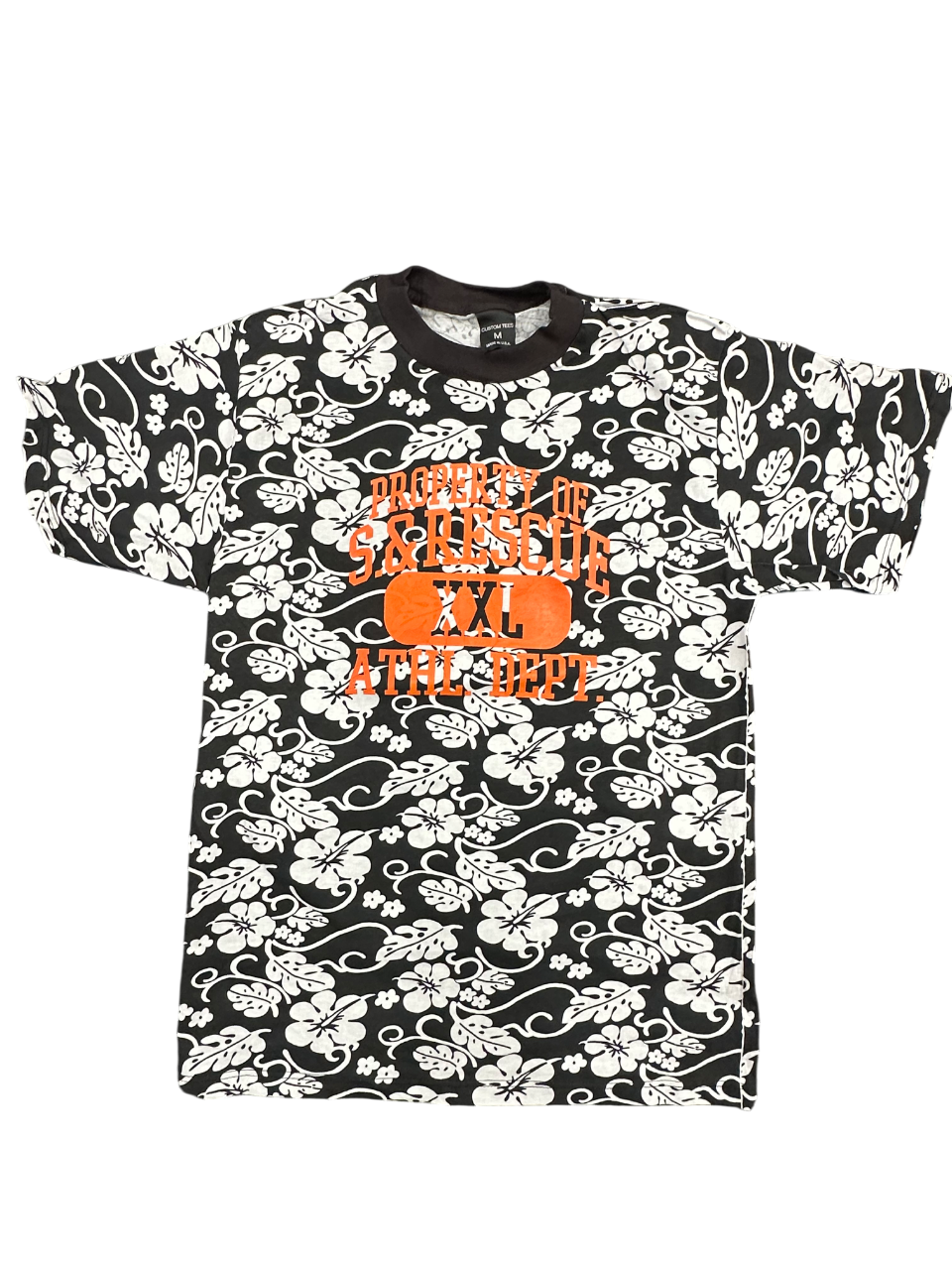 Black Floral print