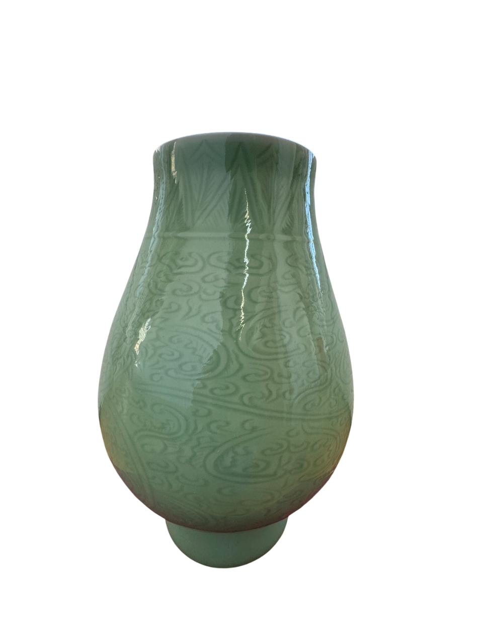Greenware vase