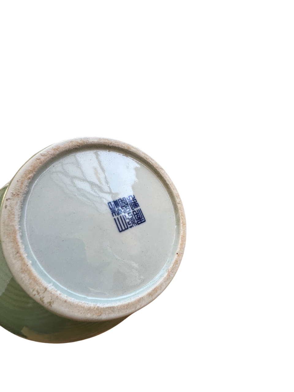 Greenware vase