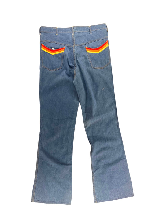 Vintage Flare bottom jeans