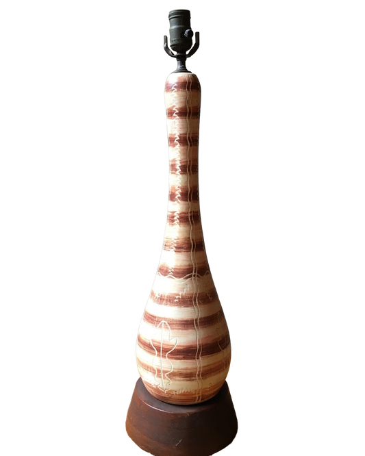 Striped Danish Lamp