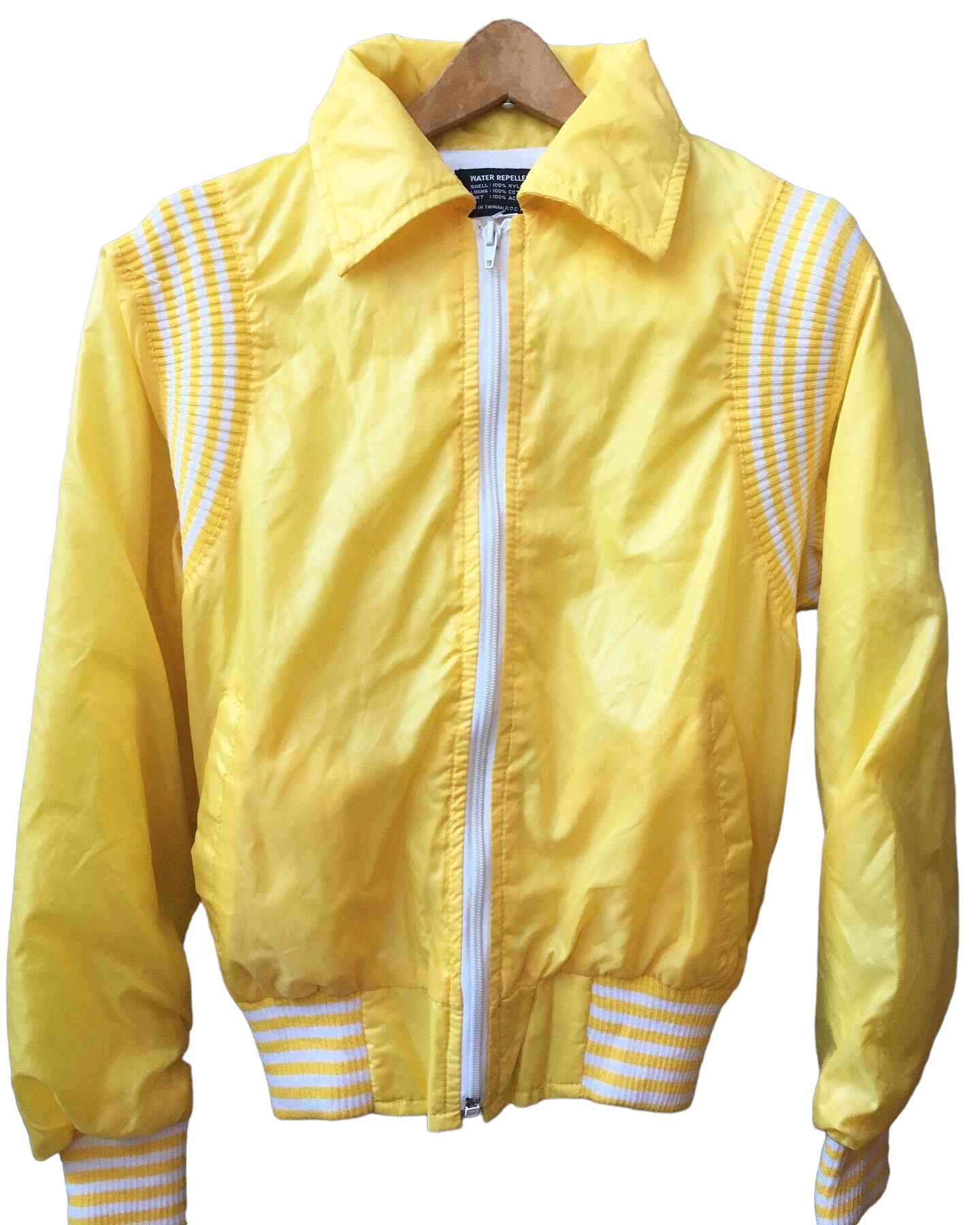 Yellow nylon jacket 2025