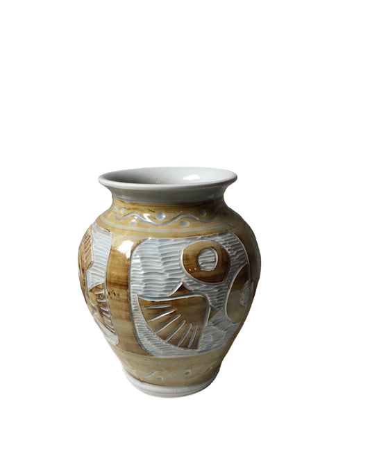 Hieroglyphic vase